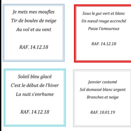 HAIKU Fevrier 2019 - 1