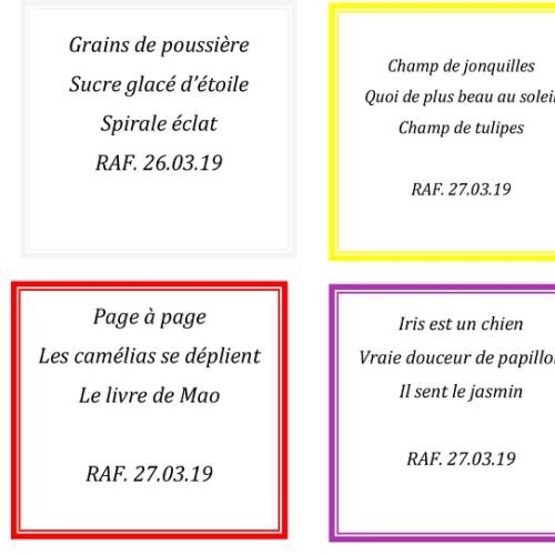 HAIKU Juin 2019 - 1