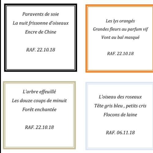 HAIKU Decembre 2018 - 1