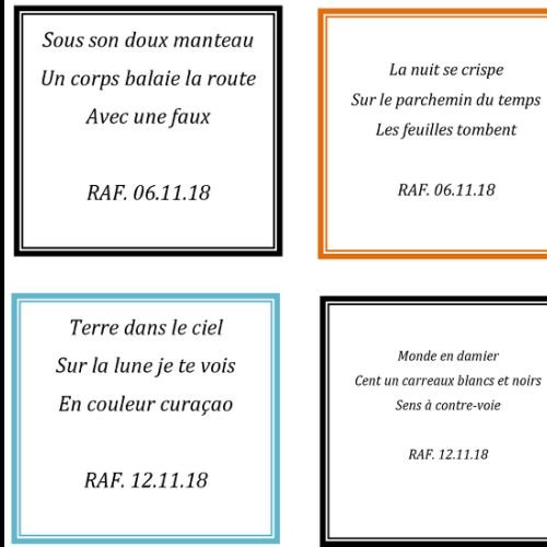 HAIKU Decembre 2018 - 2