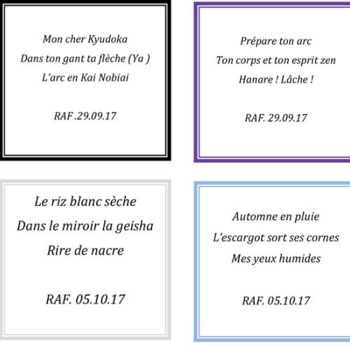 HAIKU Janvier 2018 - 1