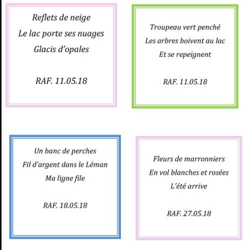 HAIKU Juillet 2018 - 2
