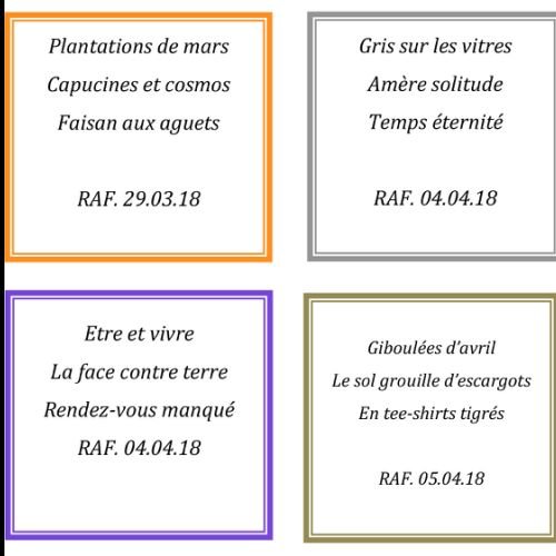 HAIKU Juin 2018 - 2