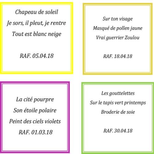 HAIKU Juin 2018 - 3