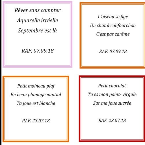 HAIKU Octobre 2018 - 3