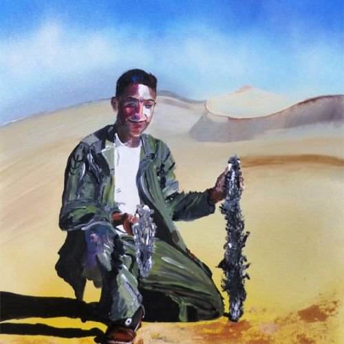 Des Hommes de Terre et de Sable . LOUIS CARION . Le ' Soldat ' à la Fulgurite .