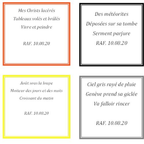 HAIKU Septembre 2020 - 2
